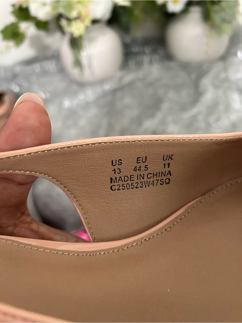NWT A.Essentials, Blush, Size 13 Women’s Pointed Slingback Kitten Heel Pumps - Picture 2 of 8